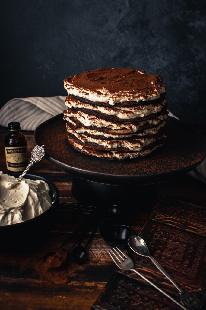 de suikervrije oom - tiramisu cake