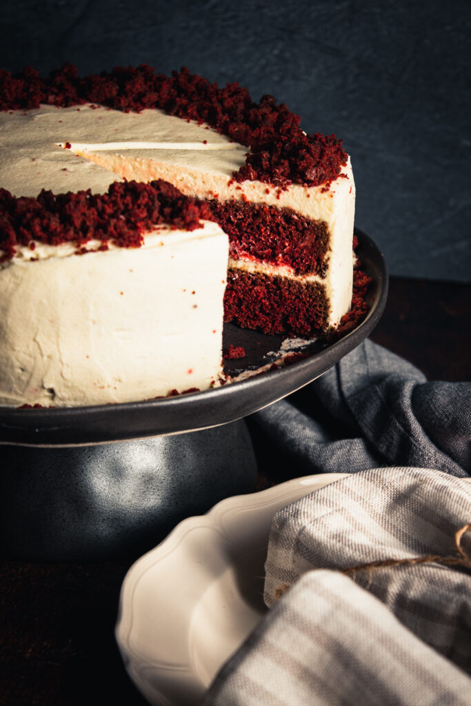 de suikervrije oom - red velvet cake