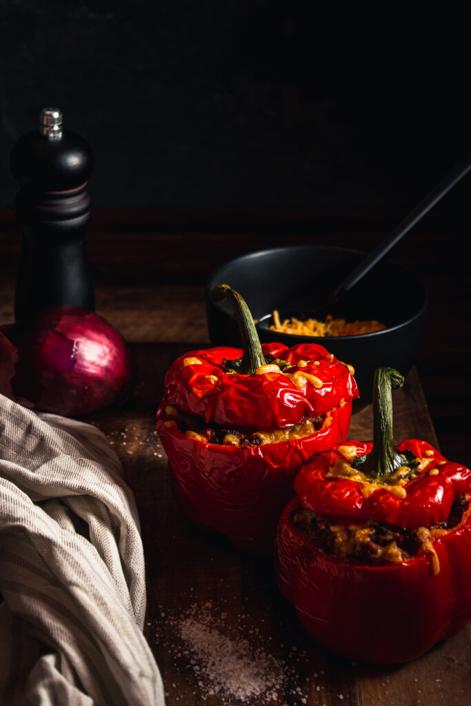 De Suikervrije Oom - Gevulde Rode Paprika's